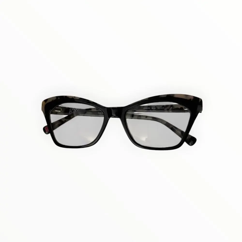 GX by Gwen Stefani GX076 Eyeglasses in Black/Tortoise 53-17-140